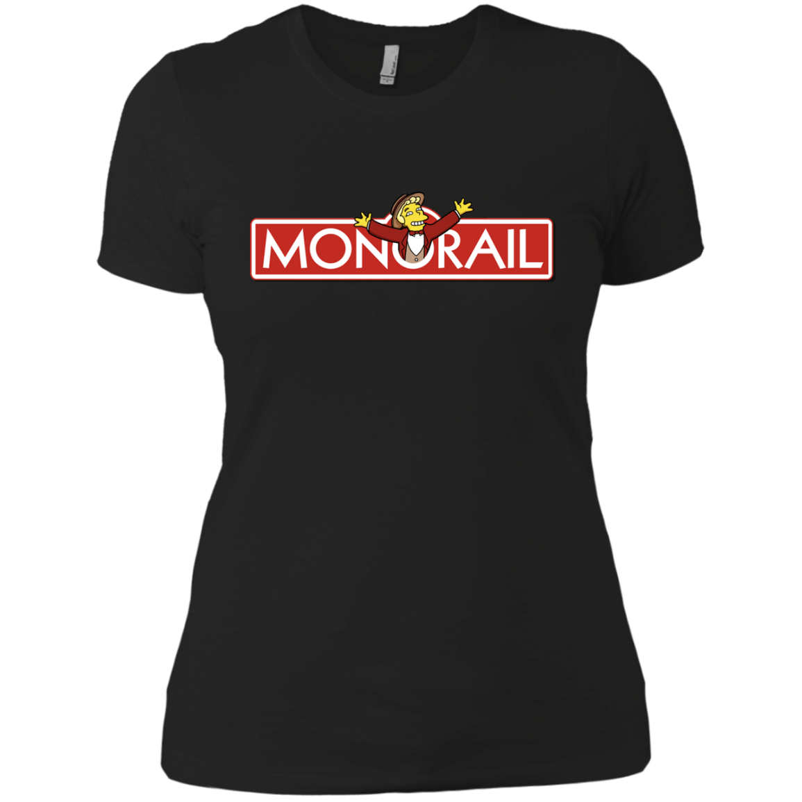 T-Shirts Black / X-Small Monorail Women's Premium T-Shirt