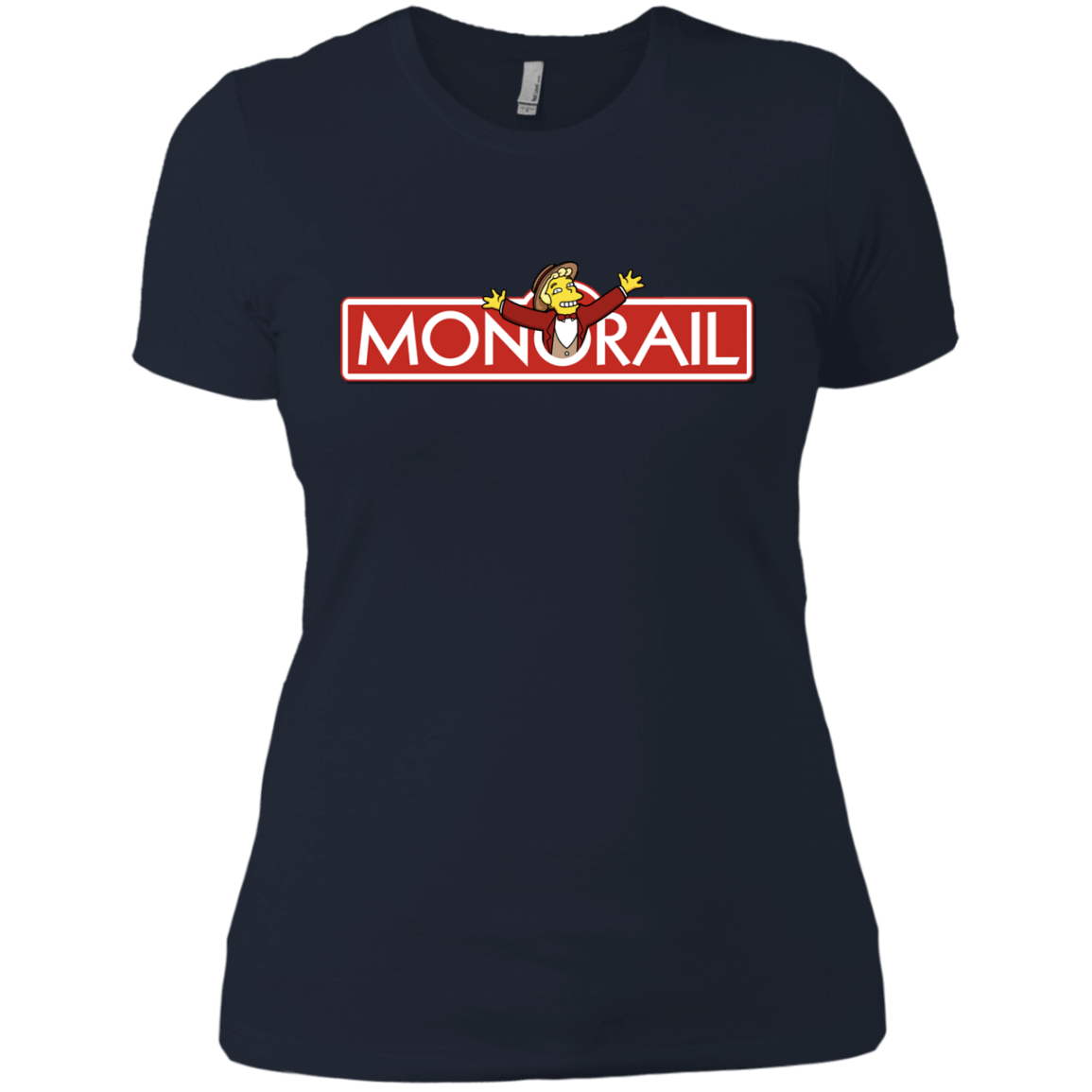 T-Shirts Midnight Navy / X-Small Monorail Women's Premium T-Shirt