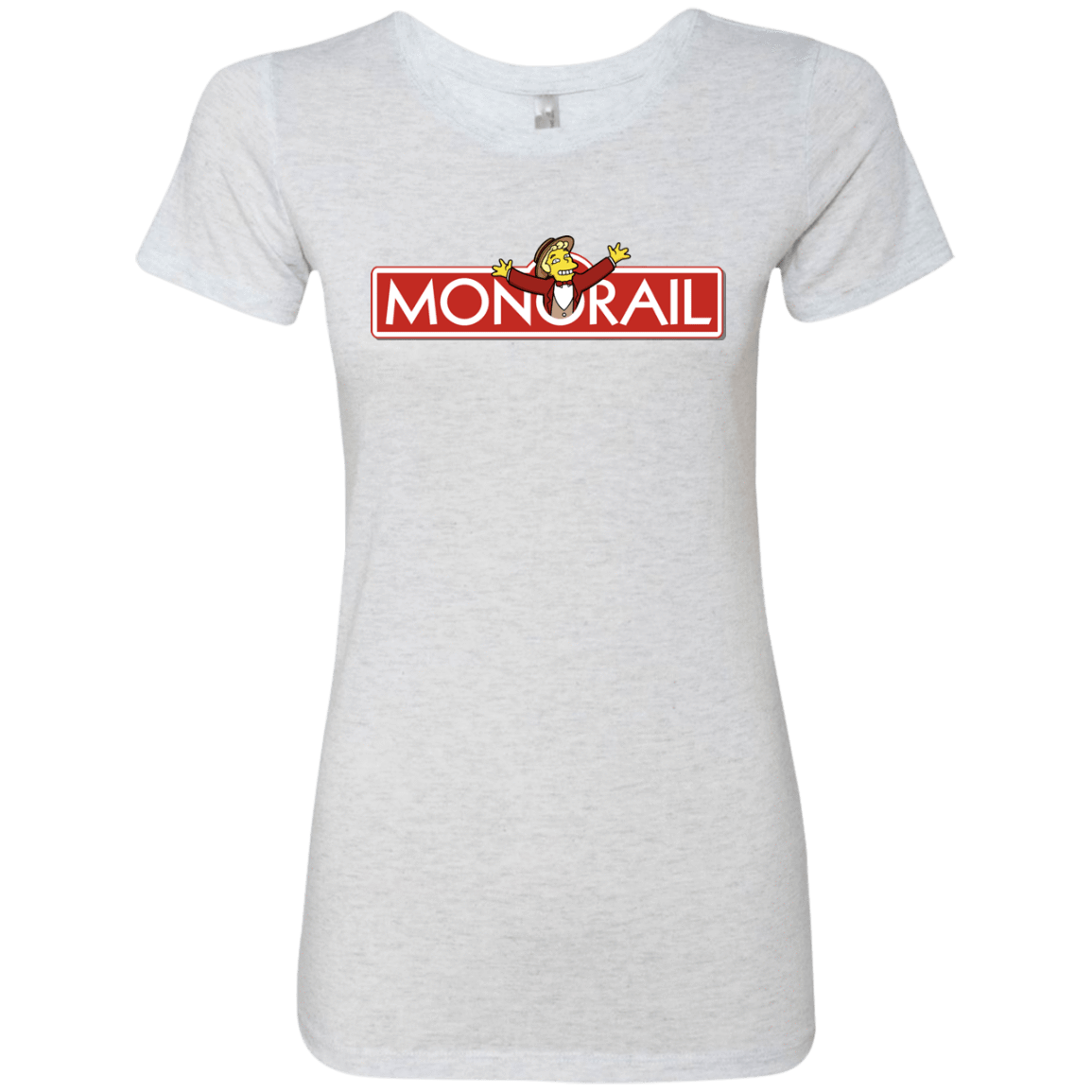 T-Shirts Heather White / S Monorail Women's Triblend T-Shirt