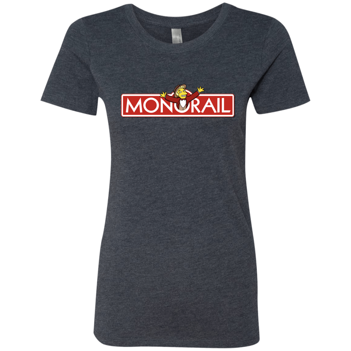 T-Shirts Vintage Navy / S Monorail Women's Triblend T-Shirt