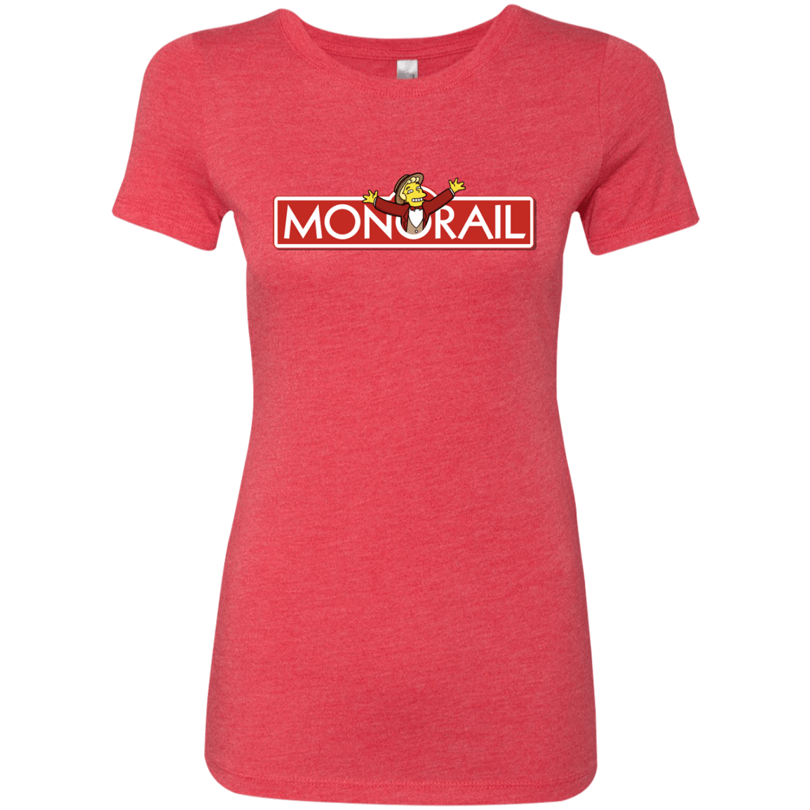 T-Shirts Vintage Red / S Monorail Women's Triblend T-Shirt