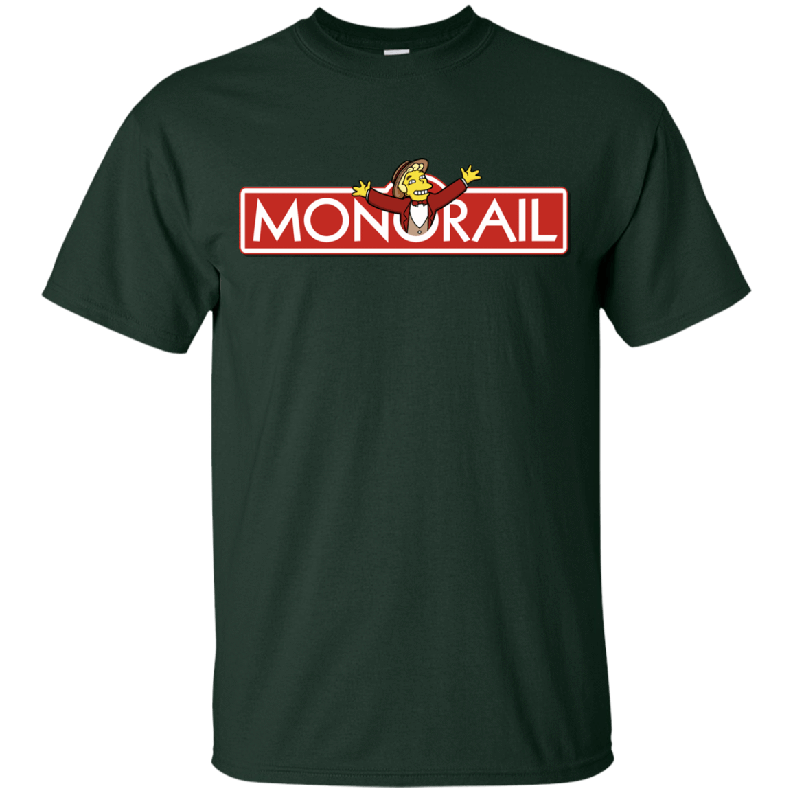 T-Shirts Forest / YXS Monorail Youth T-Shirt