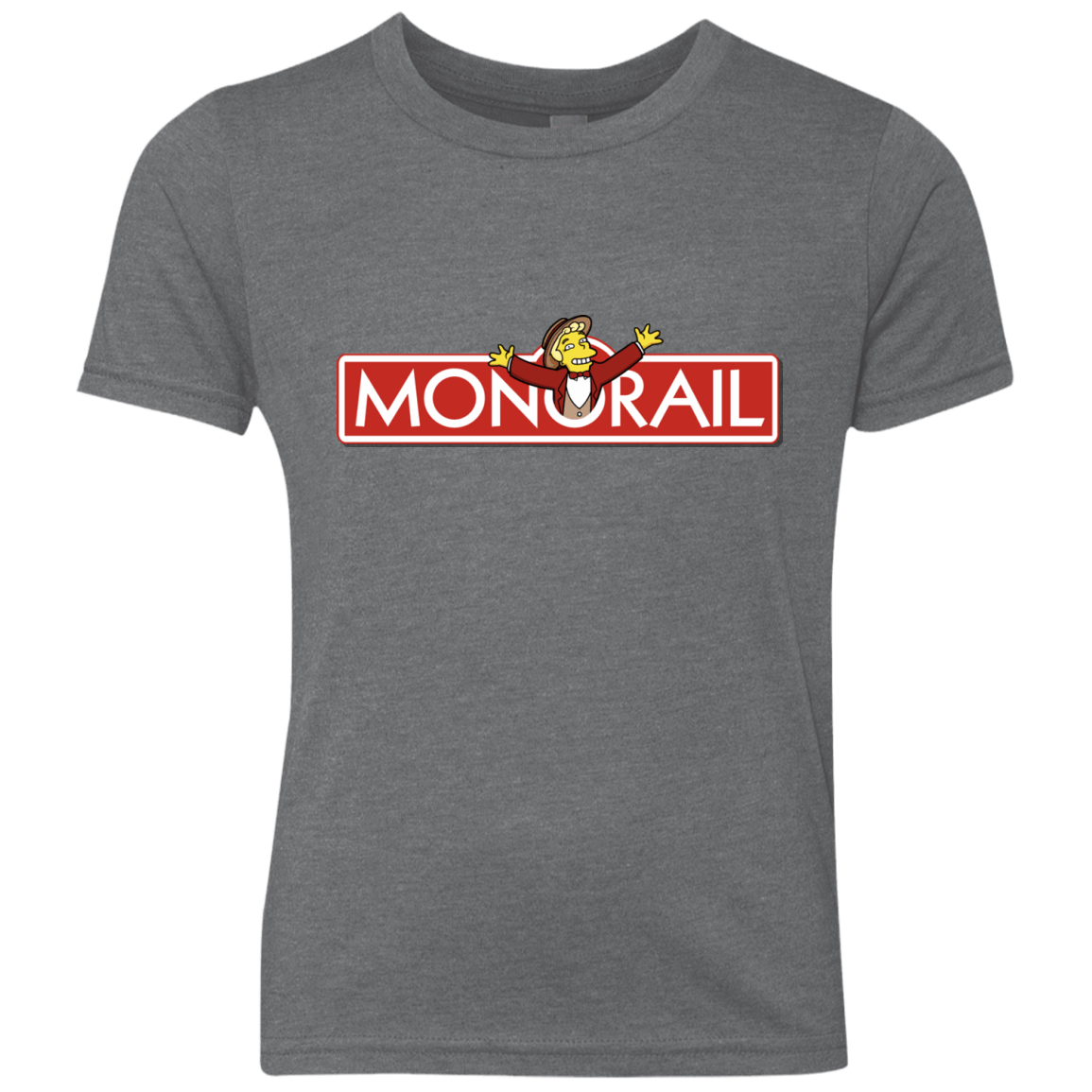 T-Shirts Premium Heather / YXS Monorail Youth Triblend T-Shirt