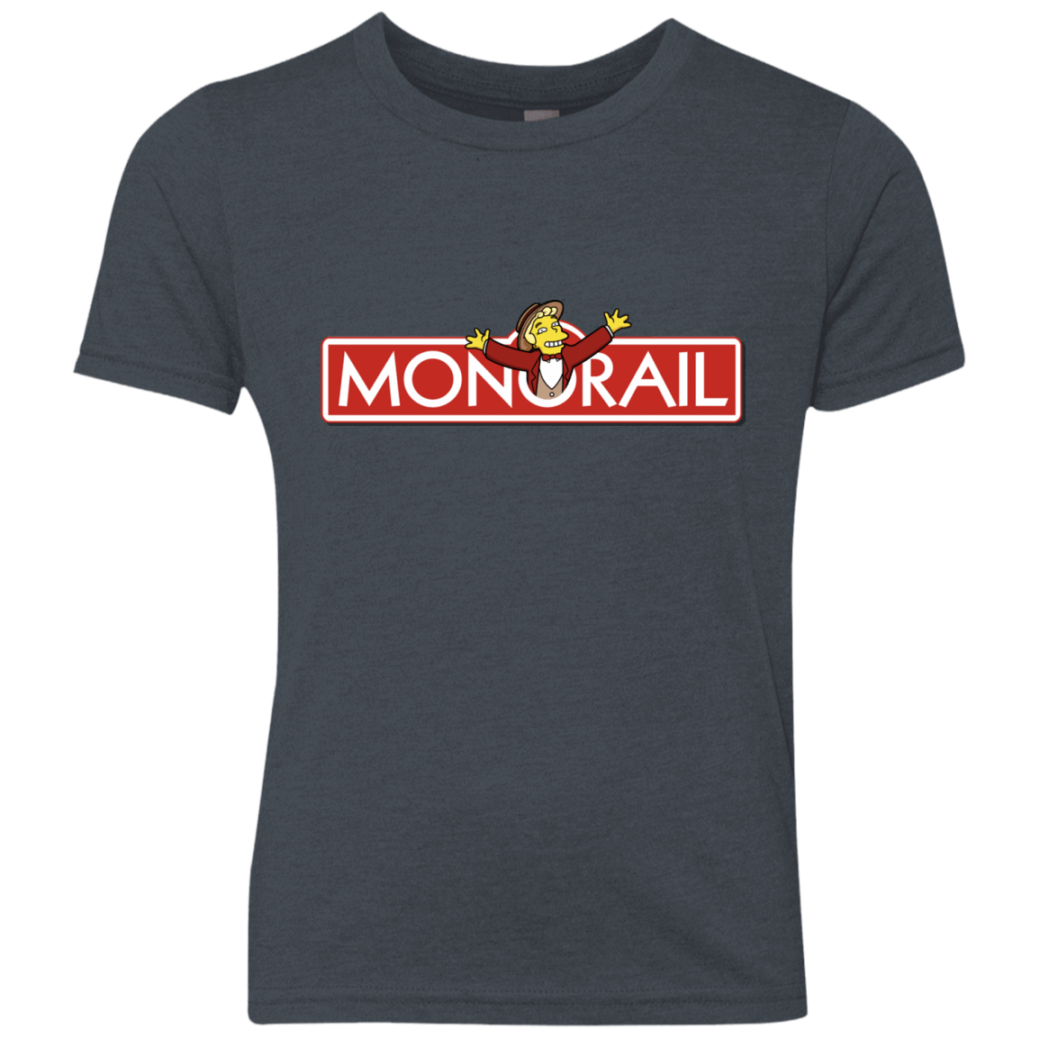 T-Shirts Vintage Navy / YXS Monorail Youth Triblend T-Shirt