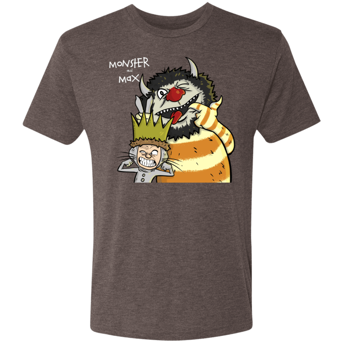 T-Shirts Macchiato / S Monster and Max Men's Triblend T-Shirt