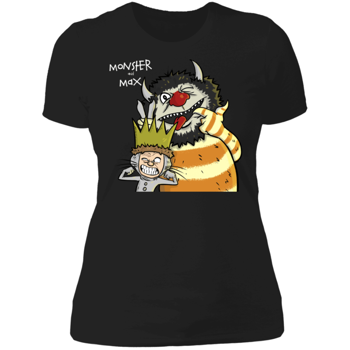 T-Shirts Black / S Monster and Max Women's Premium T-Shirt