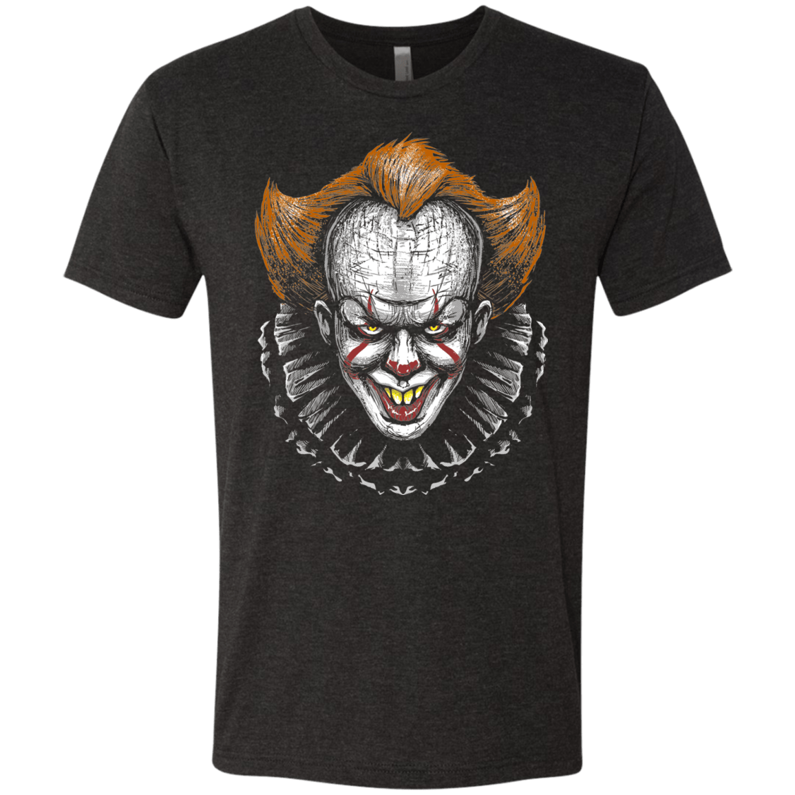 T-Shirts Vintage Black / Small Monster Clown Men's Triblend T-Shirt