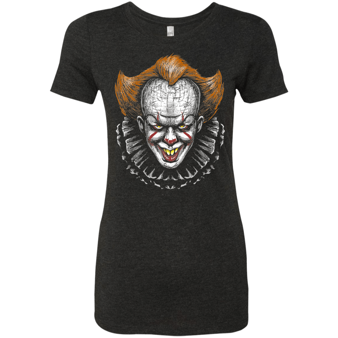 T-Shirts Vintage Black / Small Monster Clown Women's Triblend T-Shirt