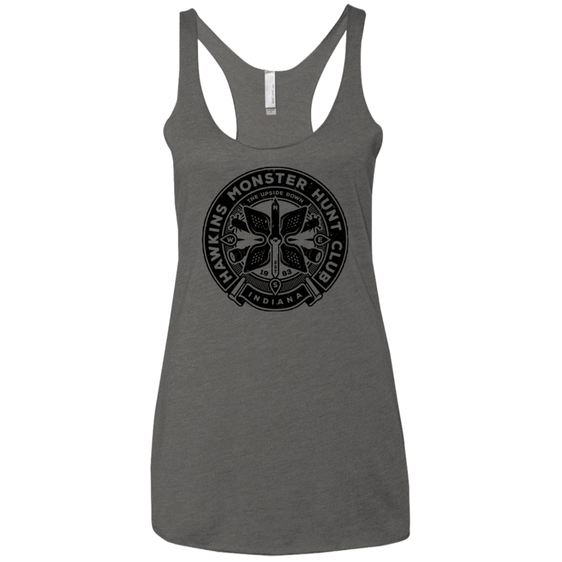 T-Shirts Premium Heather / X-Small Monster Hunt Club Women's Triblend Racerback Tank