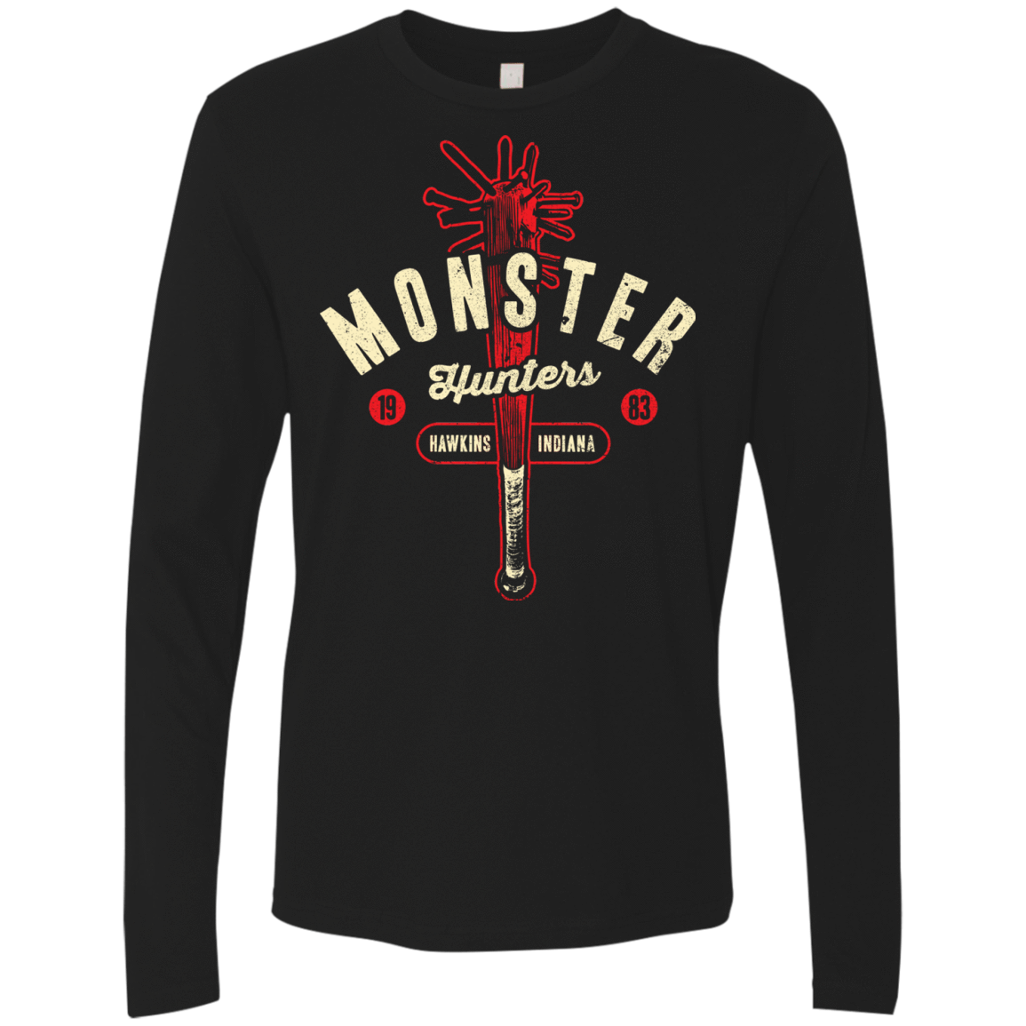 T-Shirts Black / Small Monster Hunters 83 Men's Premium Long Sleeve