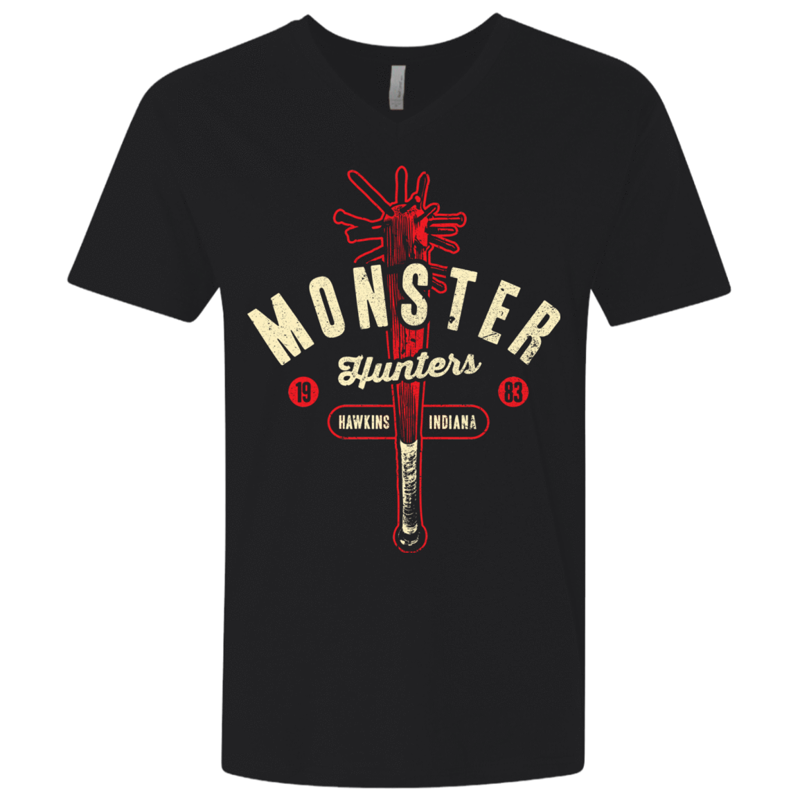 T-Shirts Black / X-Small Monster Hunters 83 Men's Premium V-Neck
