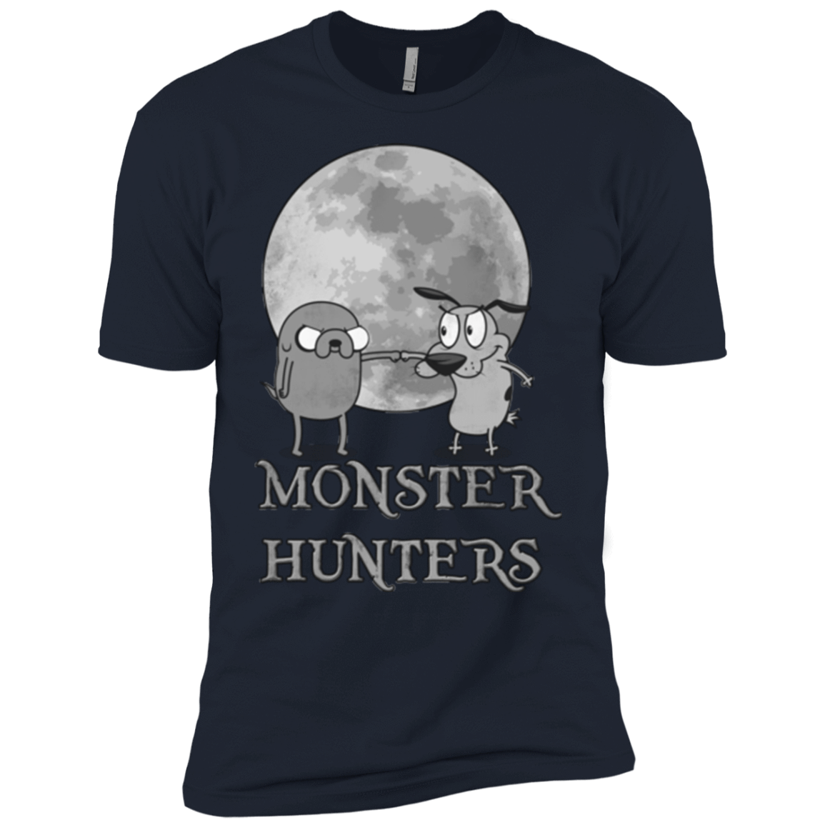 T-Shirts Midnight Navy / YXS Monster Hunters Boys Premium T-Shirt