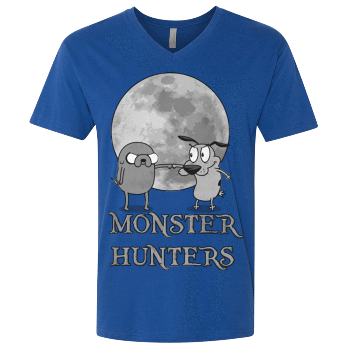 T-Shirts Royal / X-Small Monster Hunters Men's Premium V-Neck