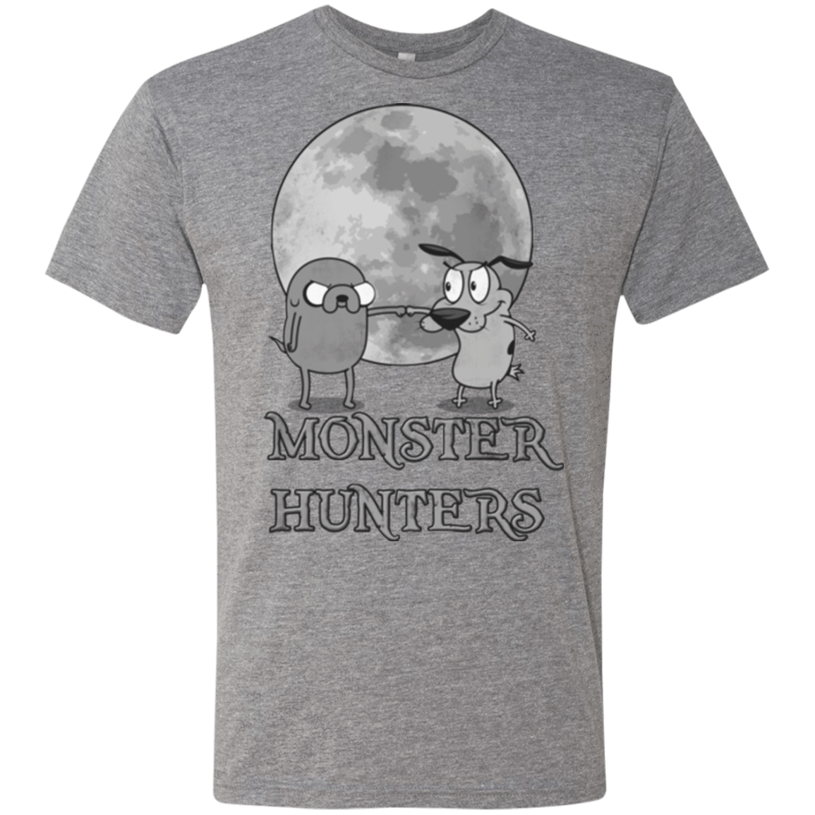 T-Shirts Premium Heather / Small Monster Hunters Men's Triblend T-Shirt