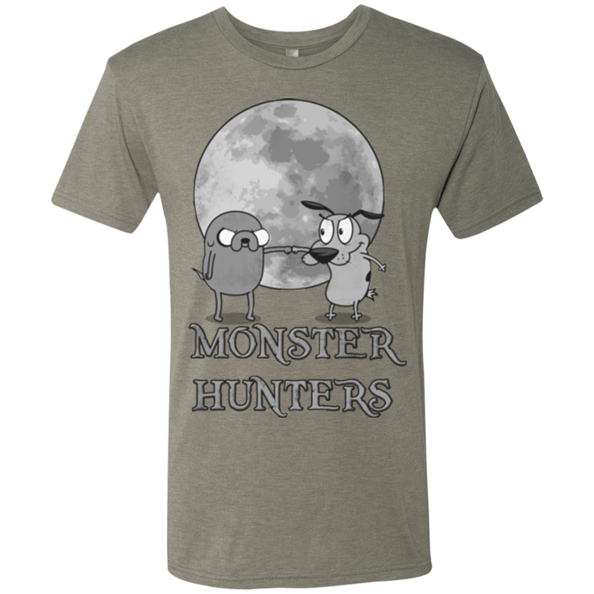 T-Shirts Venetian Grey / Small Monster Hunters Men's Triblend T-Shirt