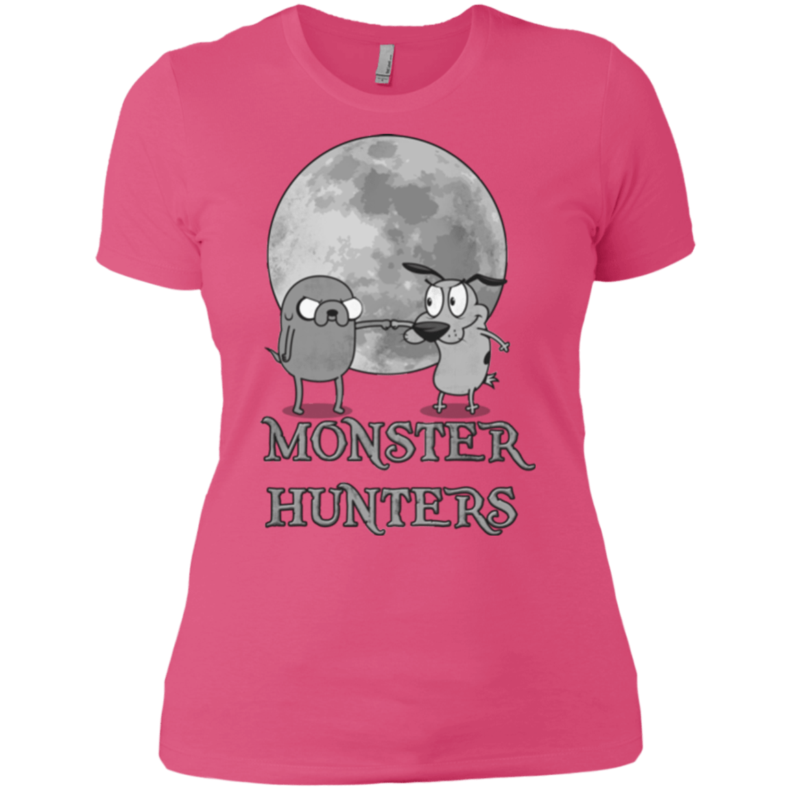 T-Shirts Hot Pink / X-Small Monster Hunters Women's Premium T-Shirt