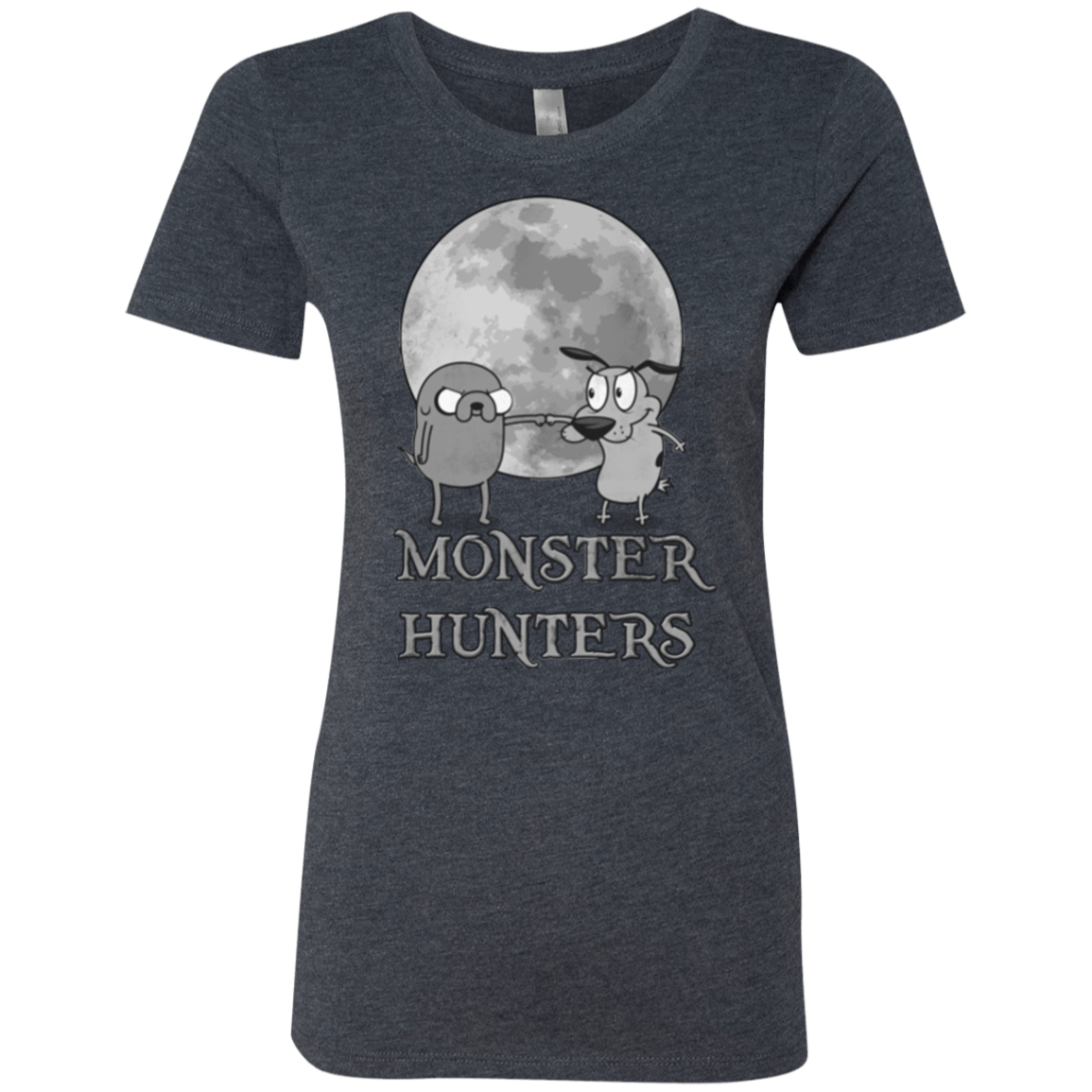 T-Shirts Vintage Navy / Small Monster Hunters Women's Triblend T-Shirt