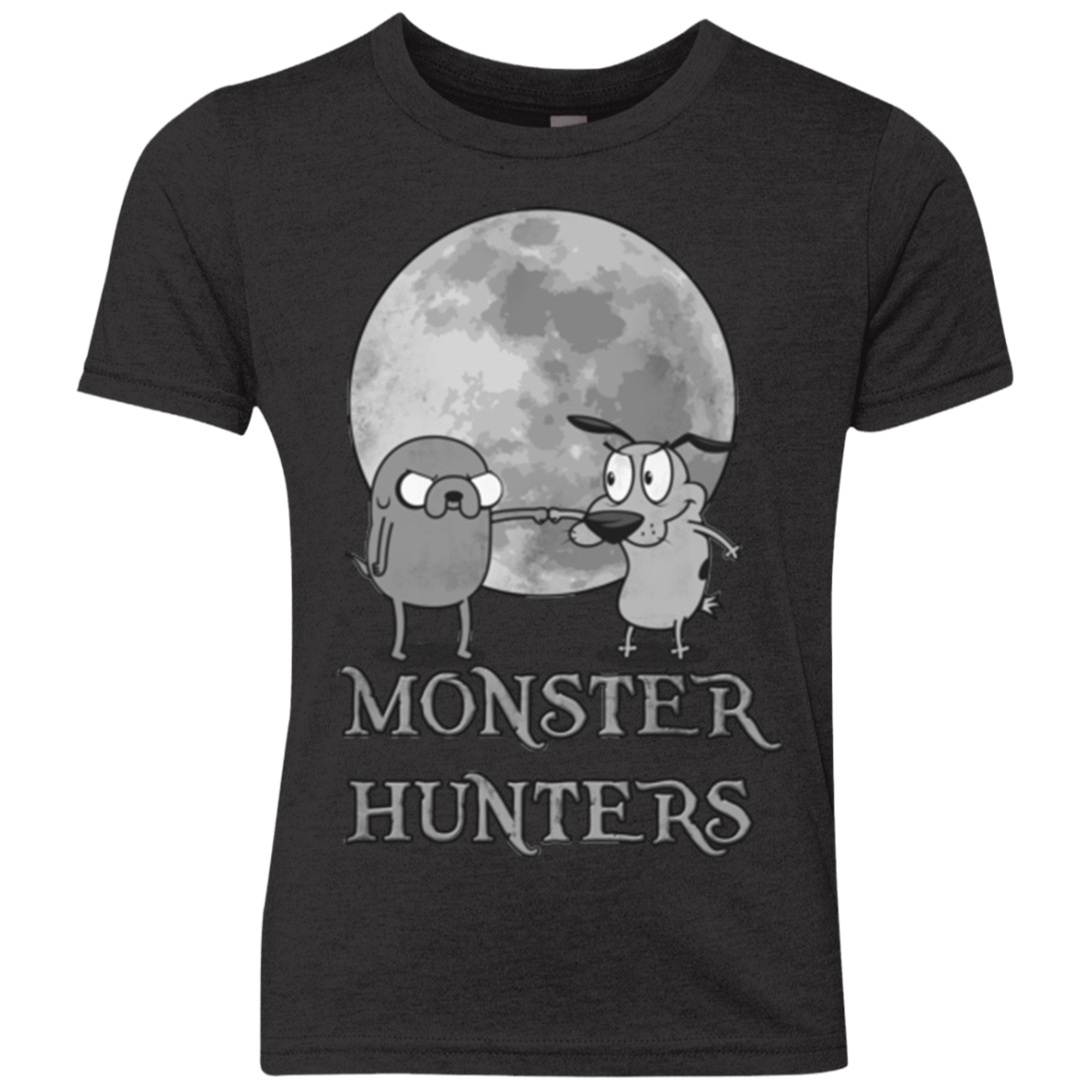 T-Shirts Vintage Black / YXS Monster Hunters Youth Triblend T-Shirt