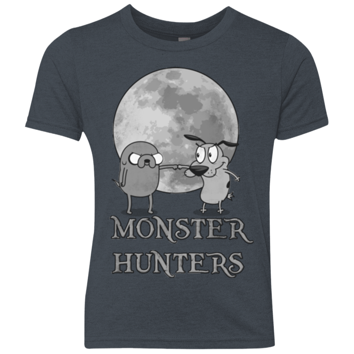 T-Shirts Vintage Navy / YXS Monster Hunters Youth Triblend T-Shirt