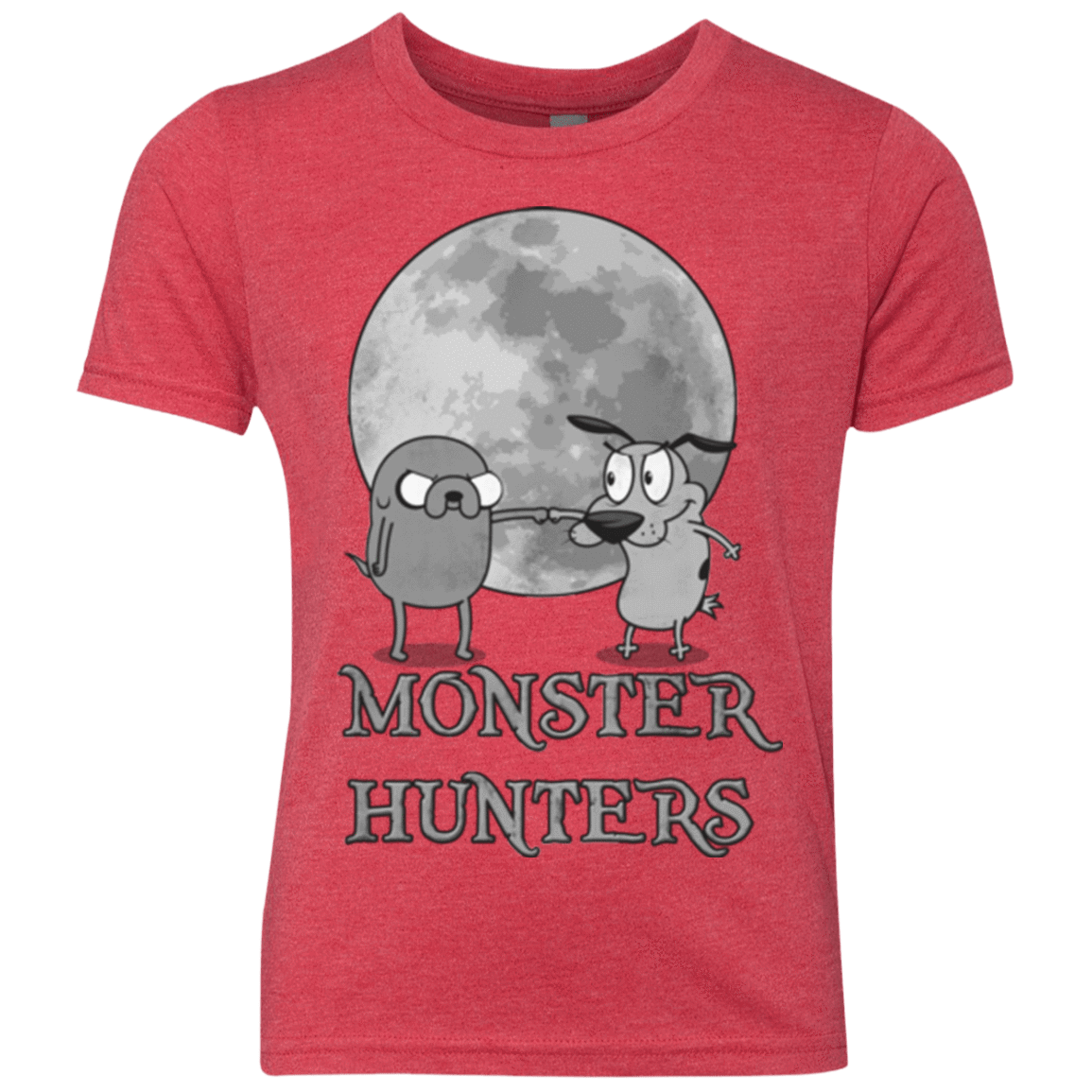 T-Shirts Vintage Red / YXS Monster Hunters Youth Triblend T-Shirt