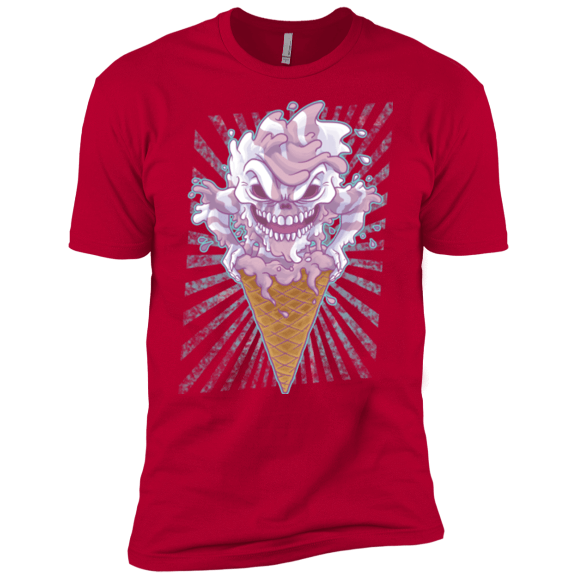 T-Shirts Red / YXS Monster Ice Cream Boys Premium T-Shirt