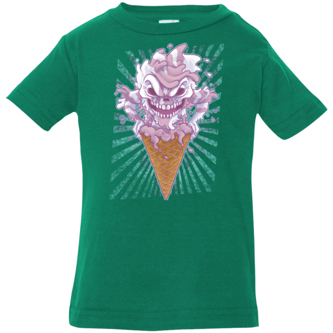 T-Shirts Kelly / 6 Months Monster Ice Cream Infant Premium T-Shirt