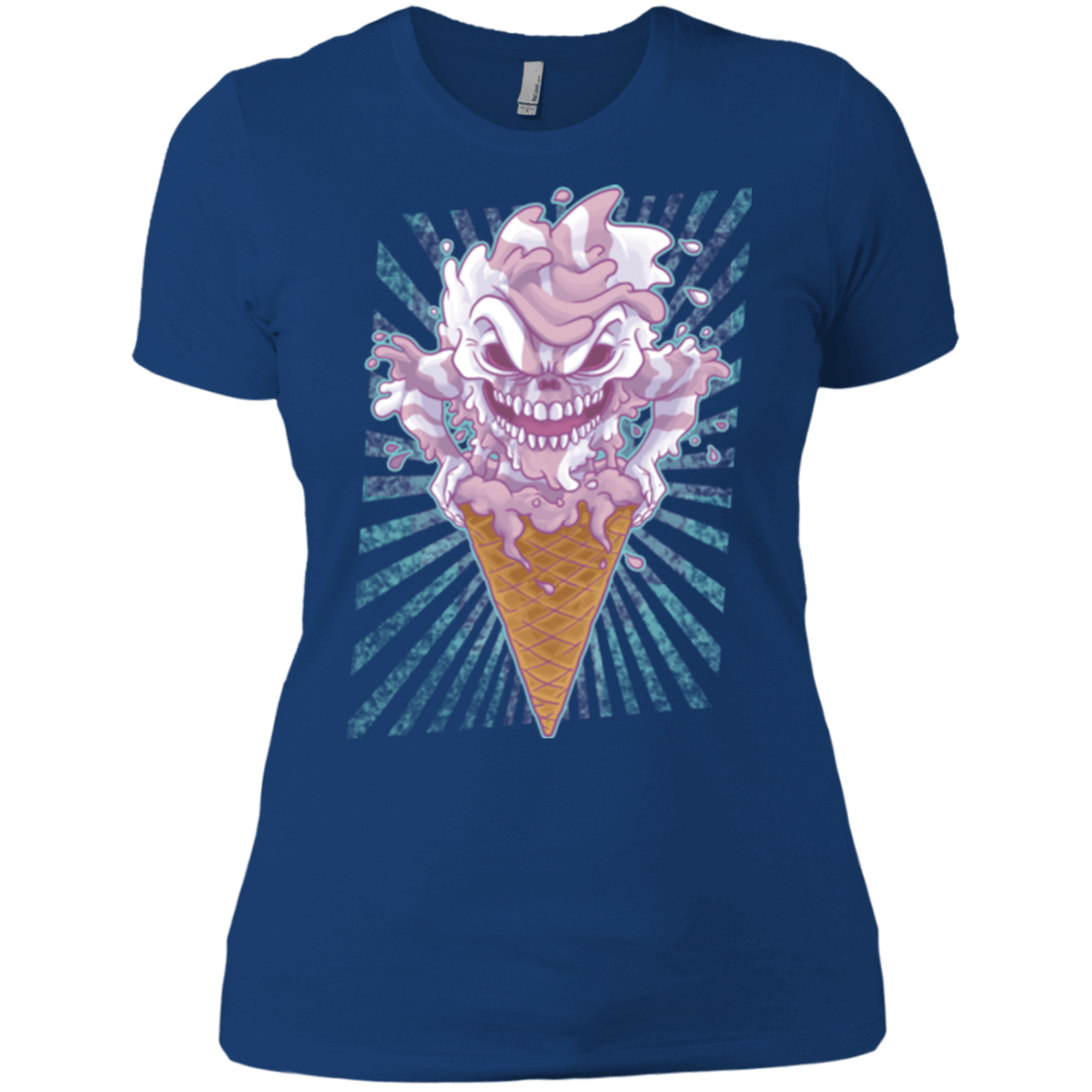 T-Shirts Royal / X-Small Monster Ice Cream Women's Premium T-Shirt