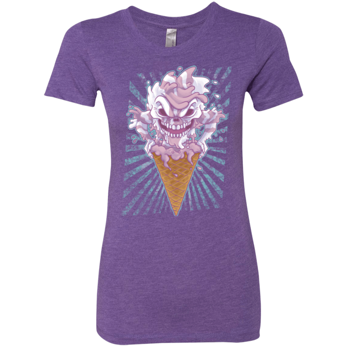 Monster Ice Cream Women's Triblend T-Shirt