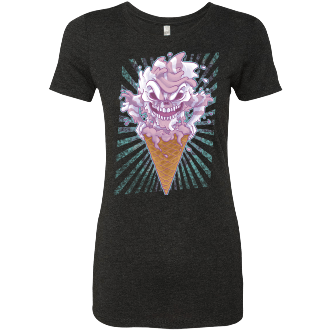 Monster Ice Cream Women's Triblend T-Shirt