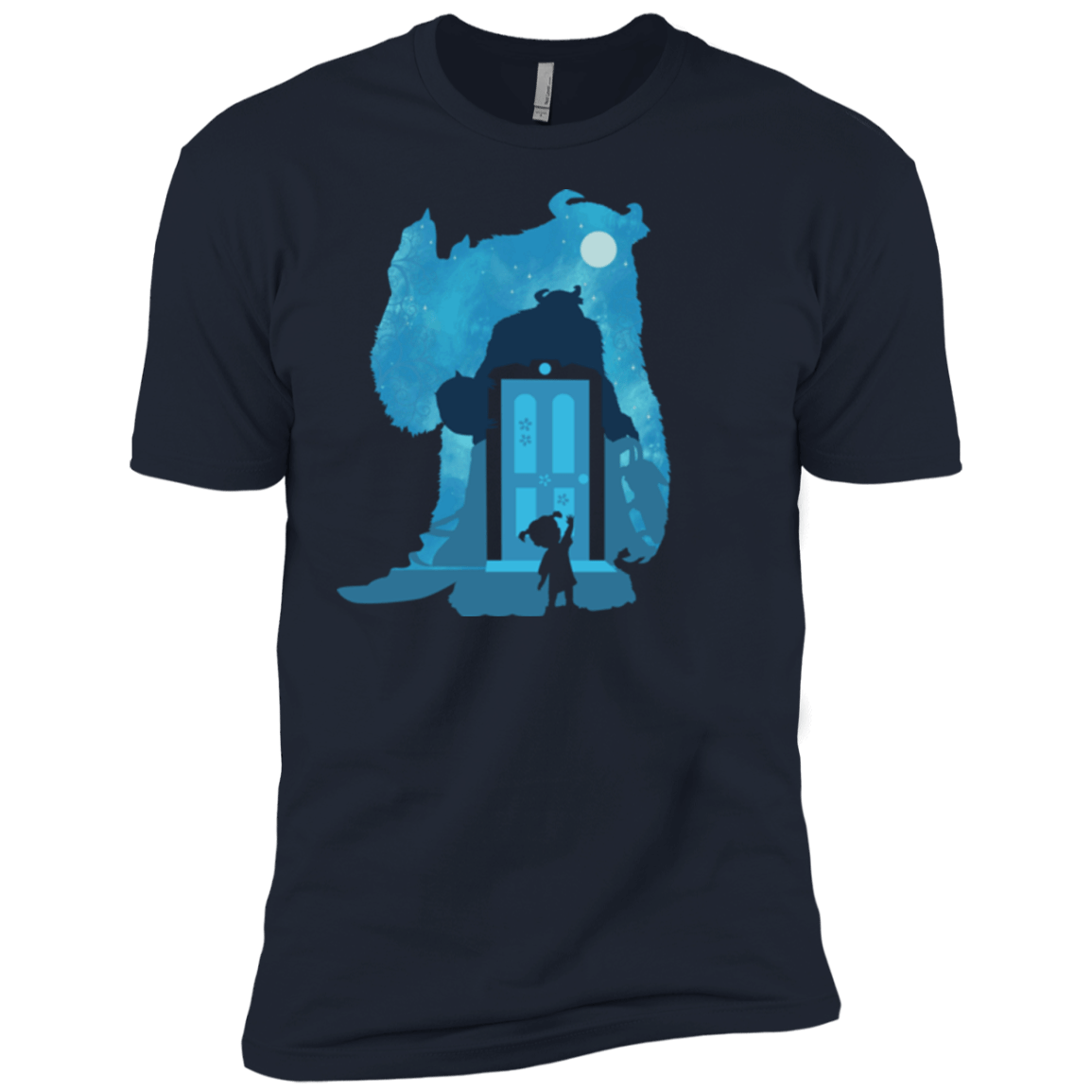 T-Shirts Midnight Navy / YXS Monster Portrait Boys Premium T-Shirt