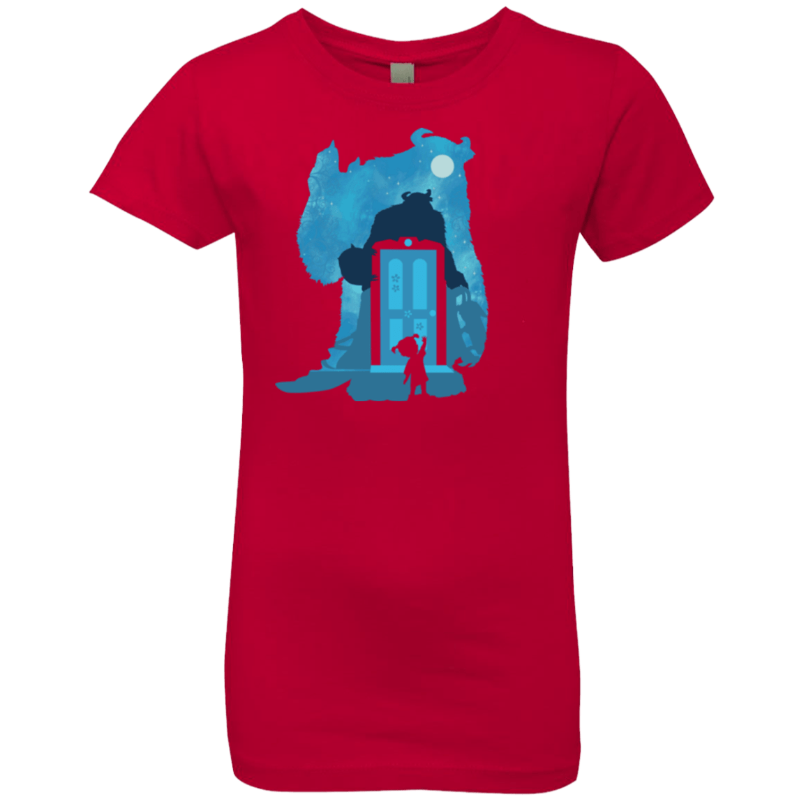 T-Shirts Red / YXS Monster Portrait Girls Premium T-Shirt