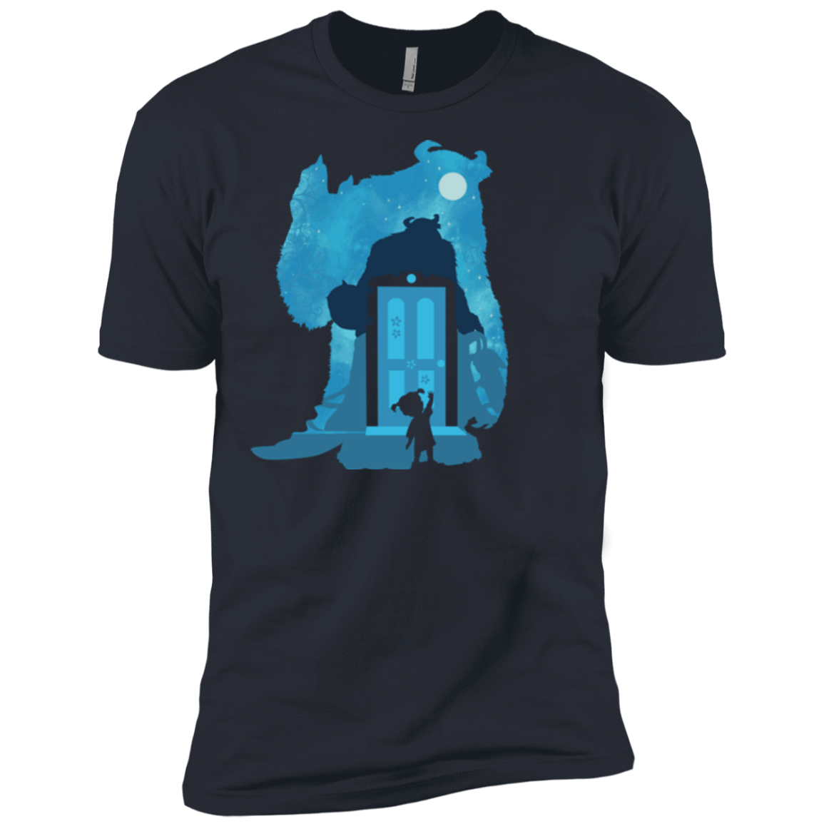 T-Shirts Indigo / X-Small Monster Portrait Men's Premium T-Shirt