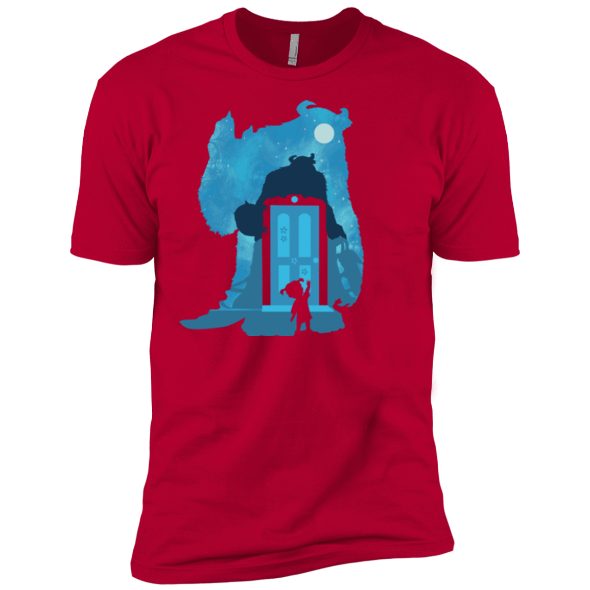 T-Shirts Red / X-Small Monster Portrait Men's Premium T-Shirt