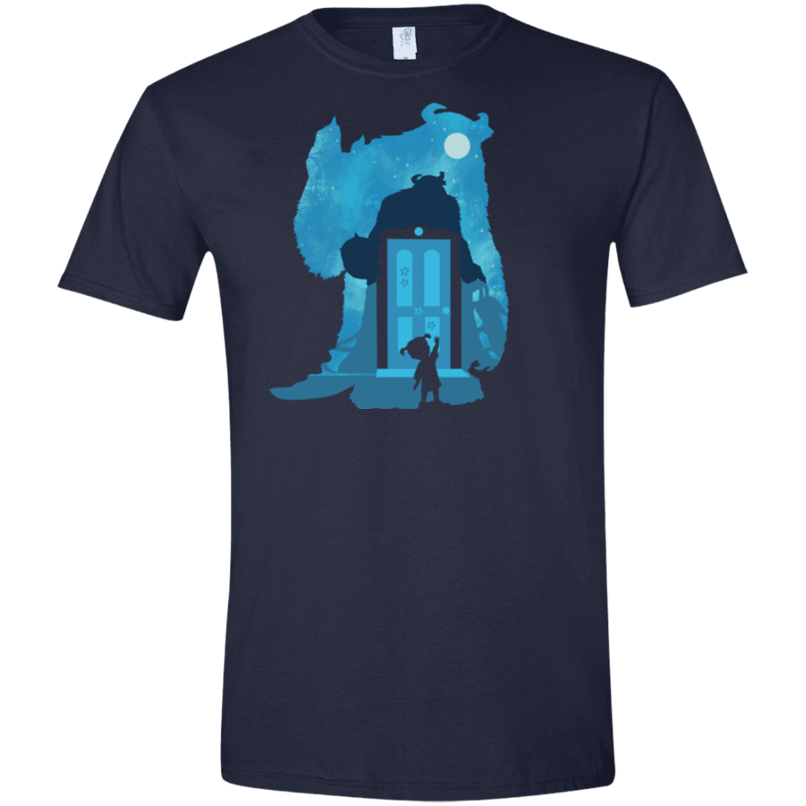 T-Shirts Navy / X-Small Monster Portrait Men's Semi-Fitted Softstyle