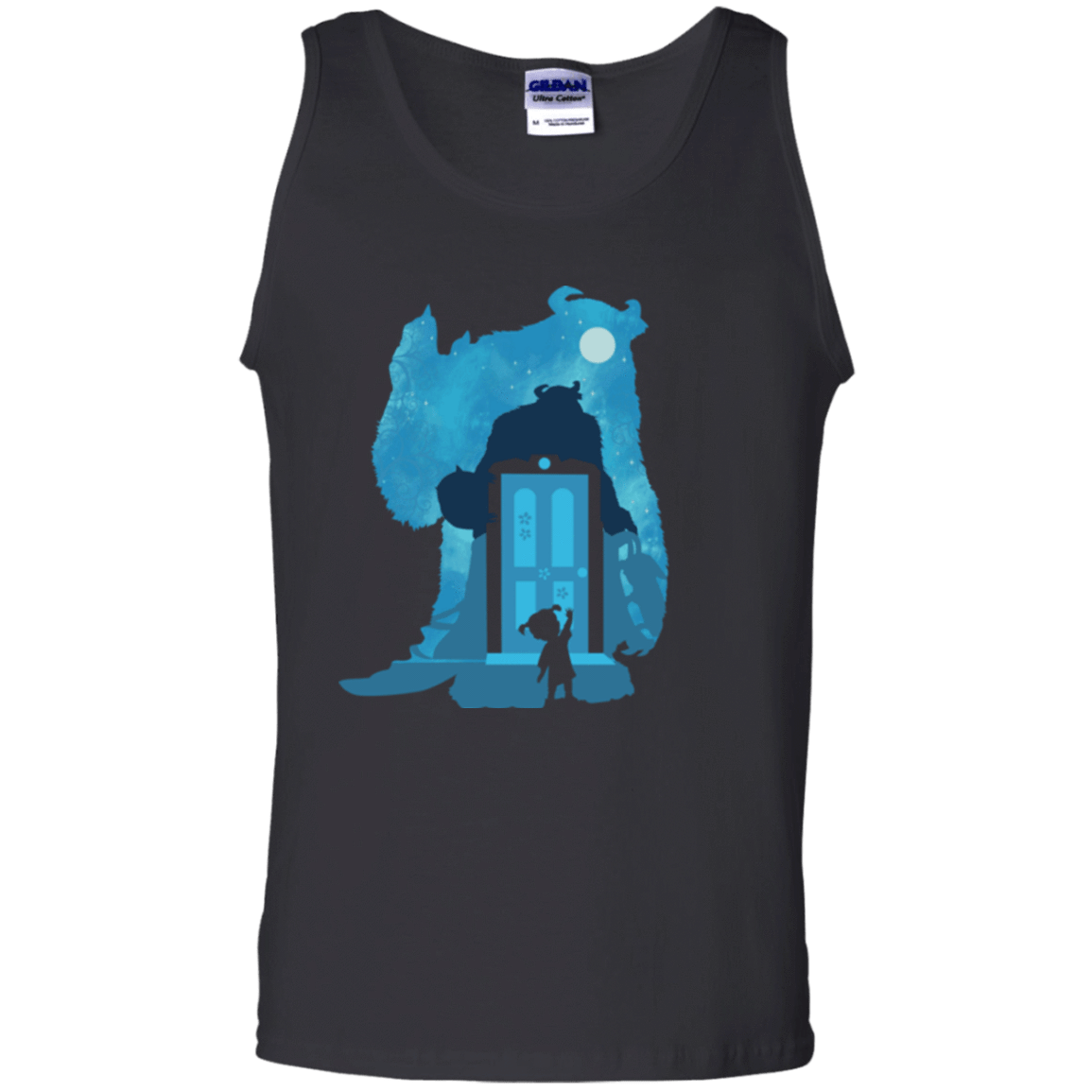 T-Shirts Black / S Monster Portrait Men's Tank Top
