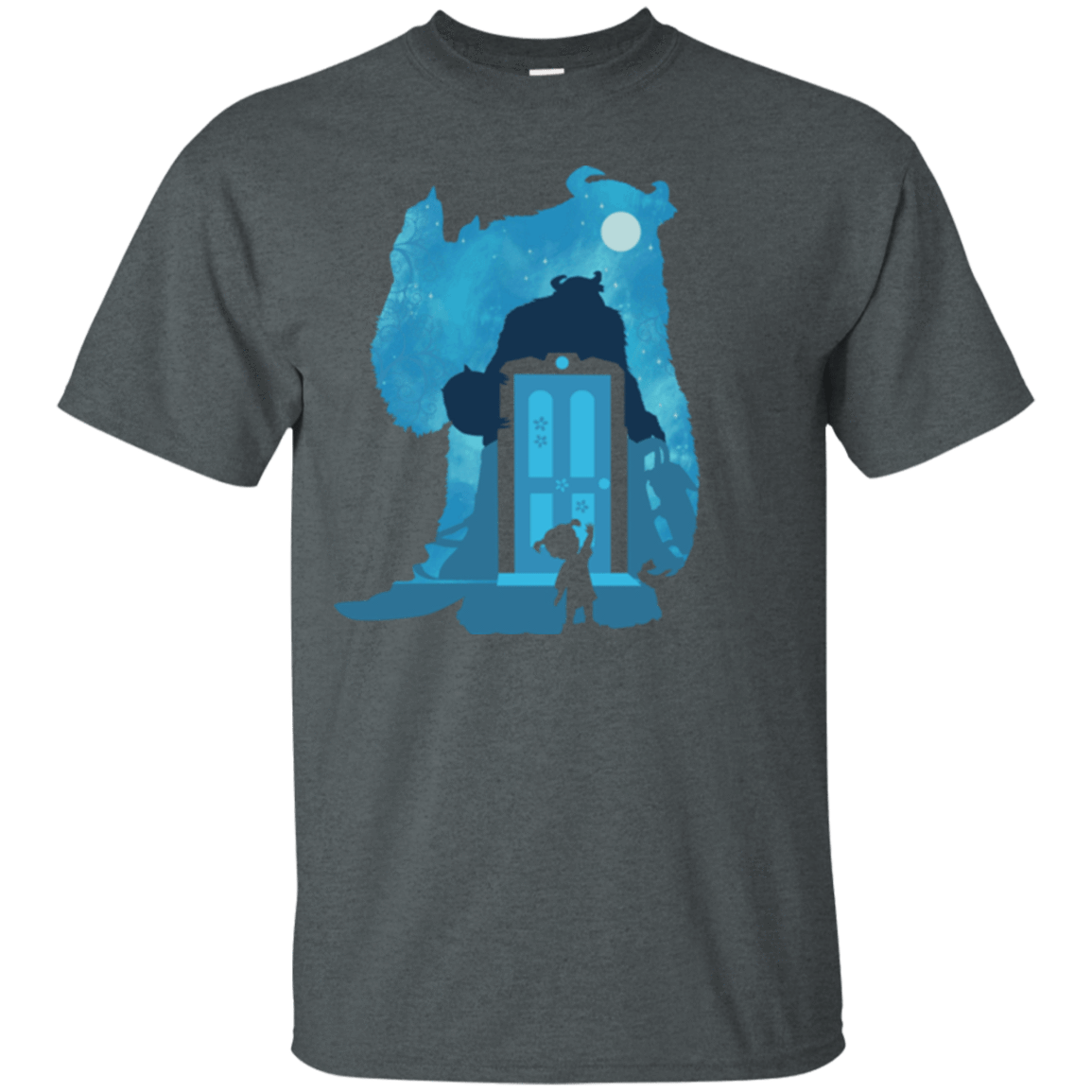 T-Shirts Dark Heather / S Monster Portrait T-Shirt