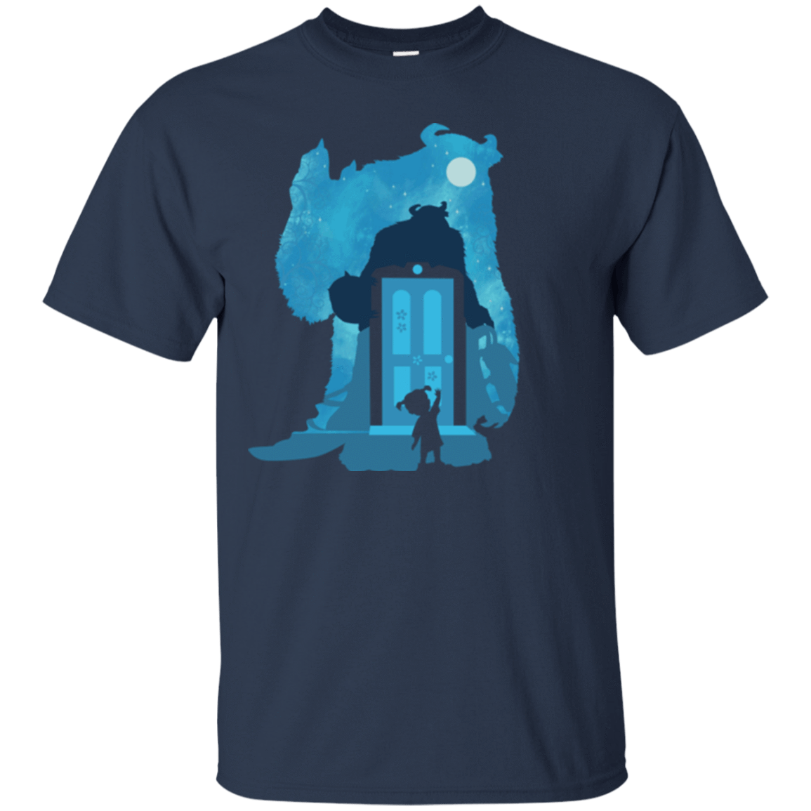 T-Shirts Navy / S Monster Portrait T-Shirt