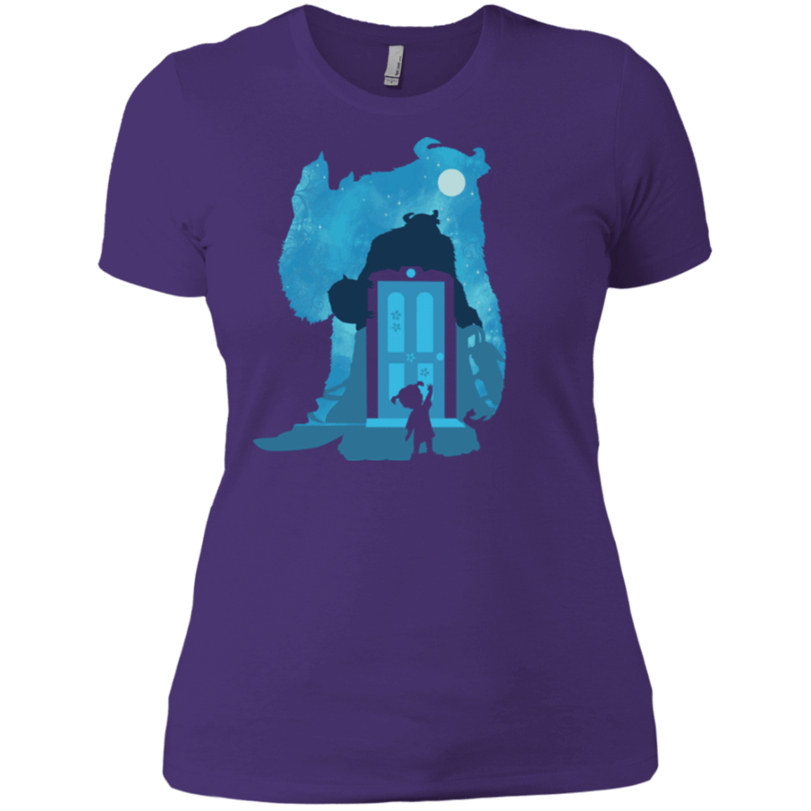T-Shirts Purple Rush/ / X-Small Monster Portrait Women's Premium T-Shirt