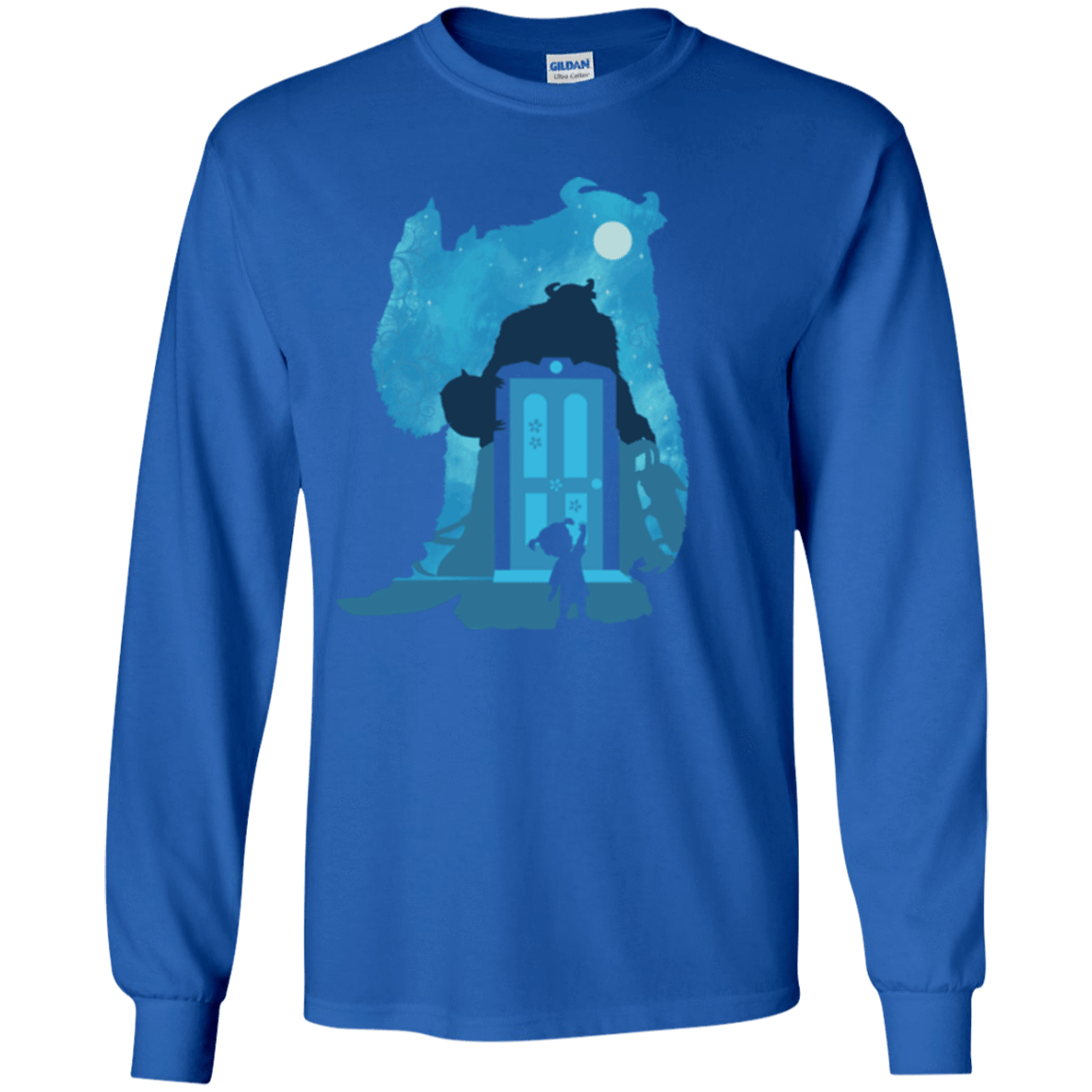 T-Shirts Royal / YS Monster Portrait Youth Long Sleeve T-Shirt