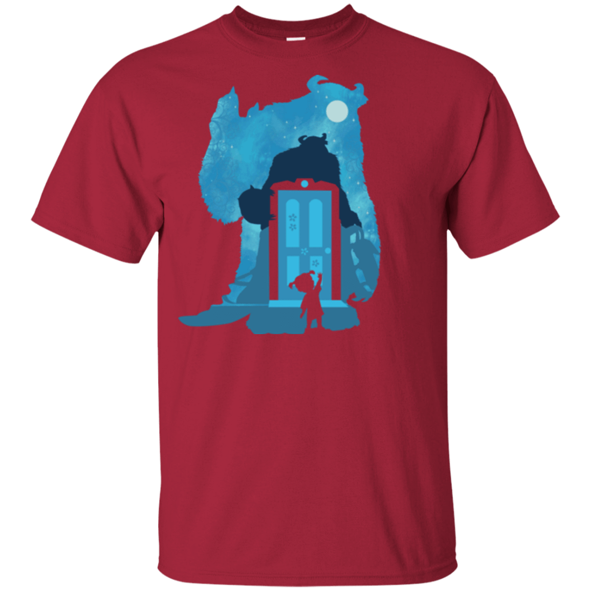 T-Shirts Cardinal / YXS Monster Portrait Youth T-Shirt