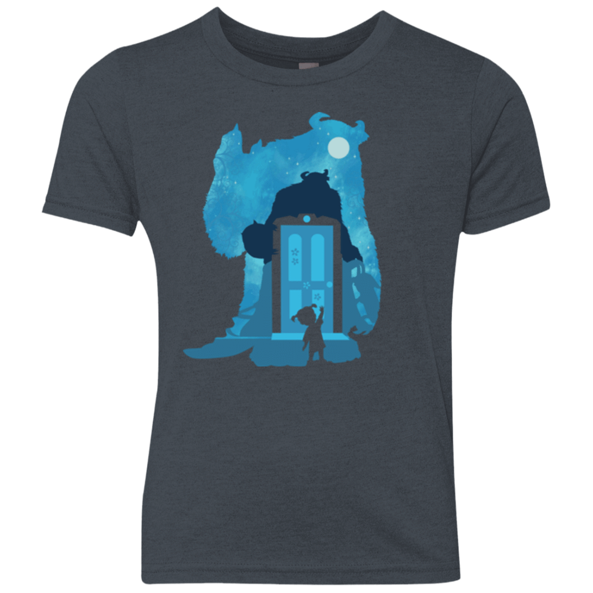 T-Shirts Vintage Navy / YXS Monster Portrait Youth Triblend T-Shirt