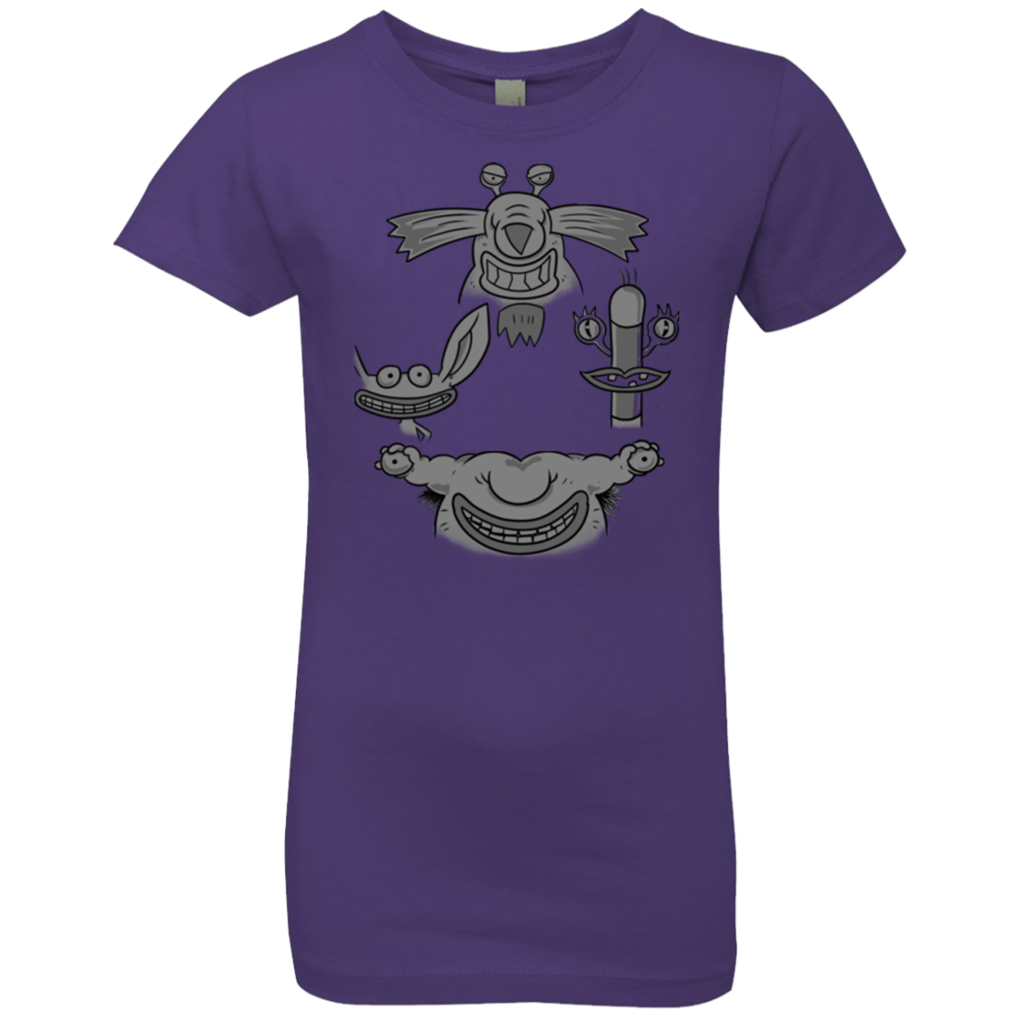 T-Shirts Purple Rush / YXS MONSTER RHAPSODY Girls Premium T-Shirt