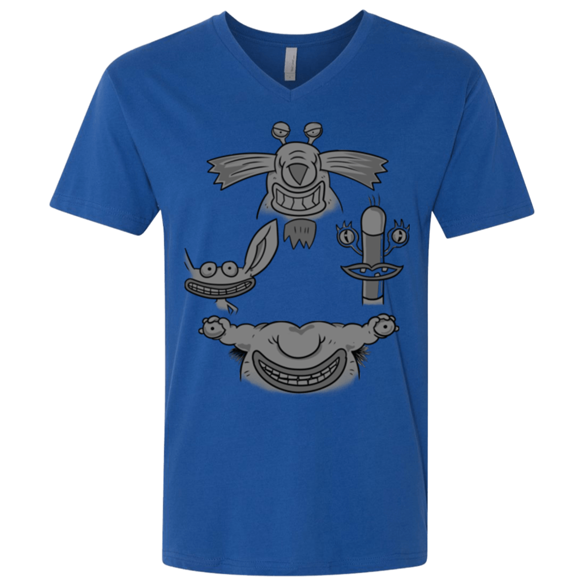 T-Shirts Royal / X-Small MONSTER RHAPSODY Men's Premium V-Neck