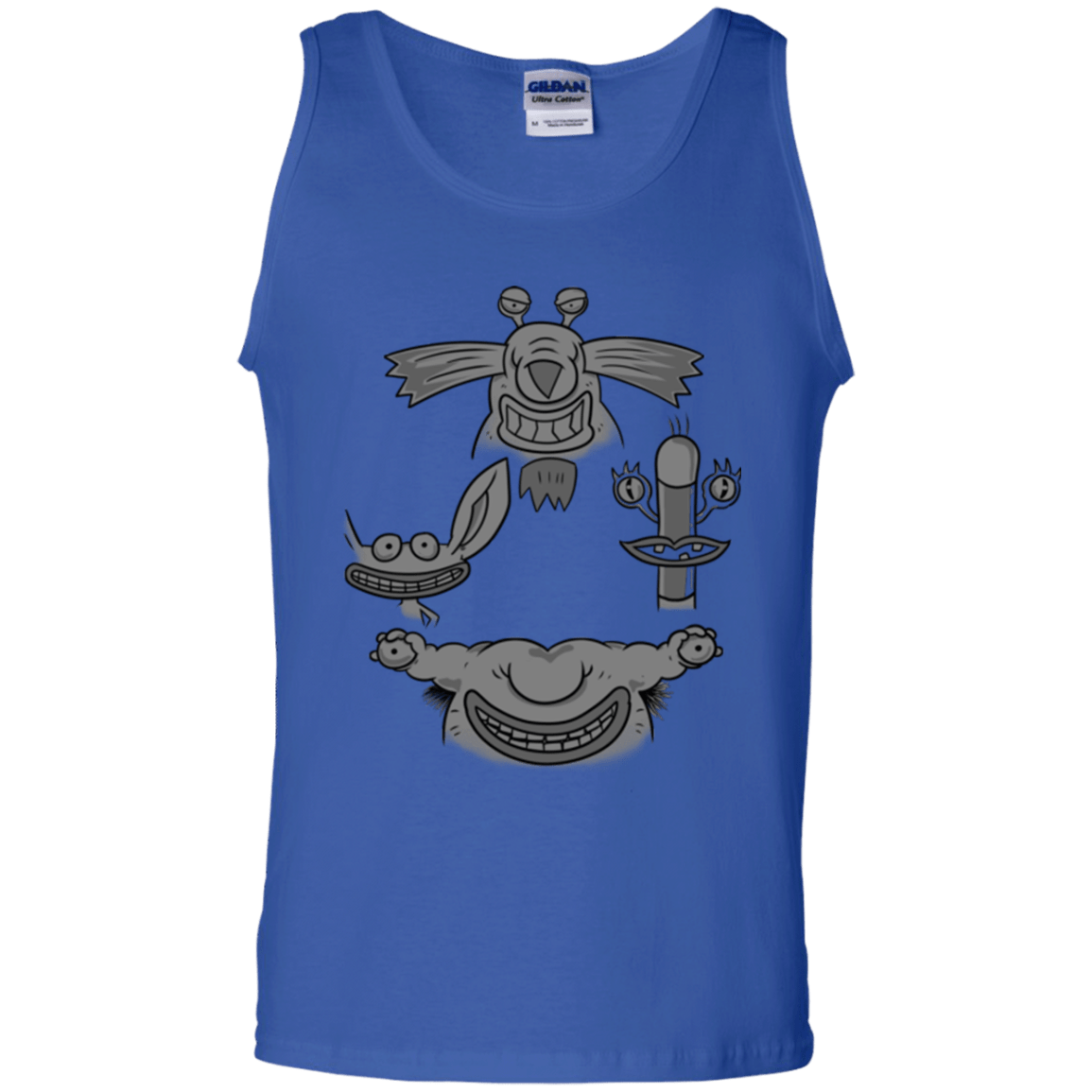 T-Shirts Royal / S MONSTER RHAPSODY Men's Tank Top