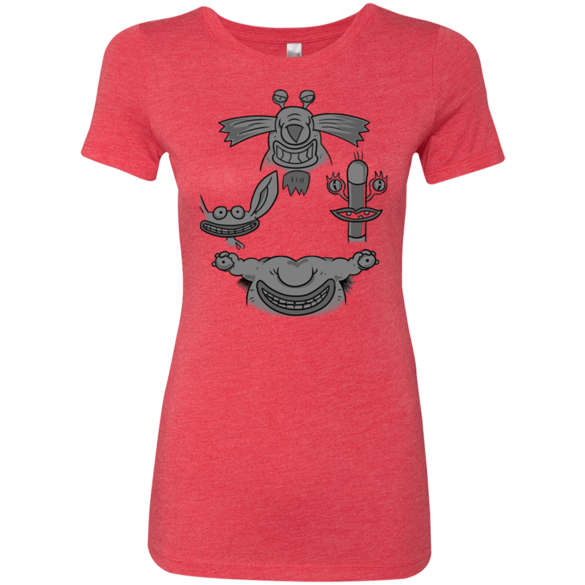 T-Shirts Vintage Red / S MONSTER RHAPSODY Women's Triblend T-Shirt