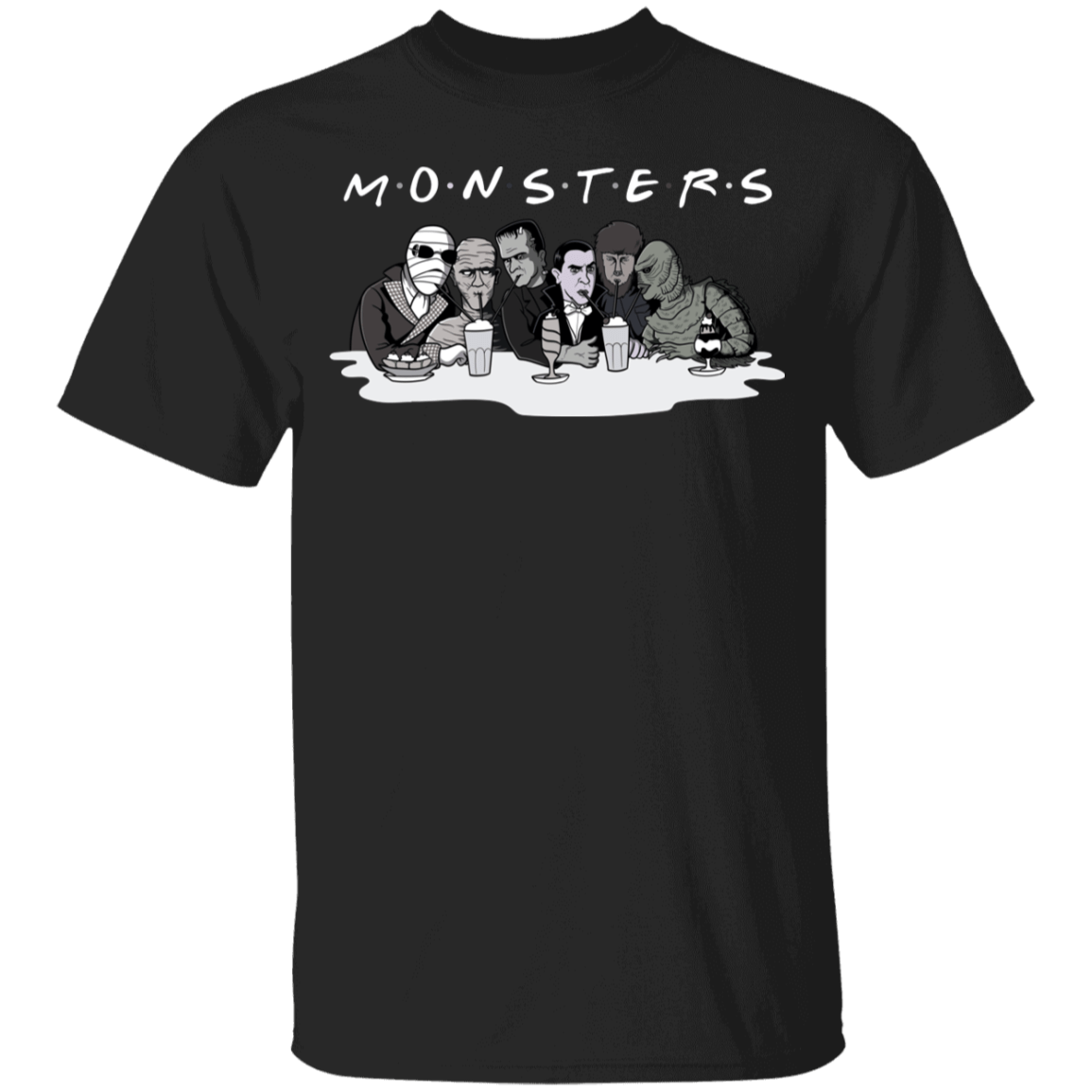 T-Shirts Black / YXS MONSTERS Youth T-Shirt