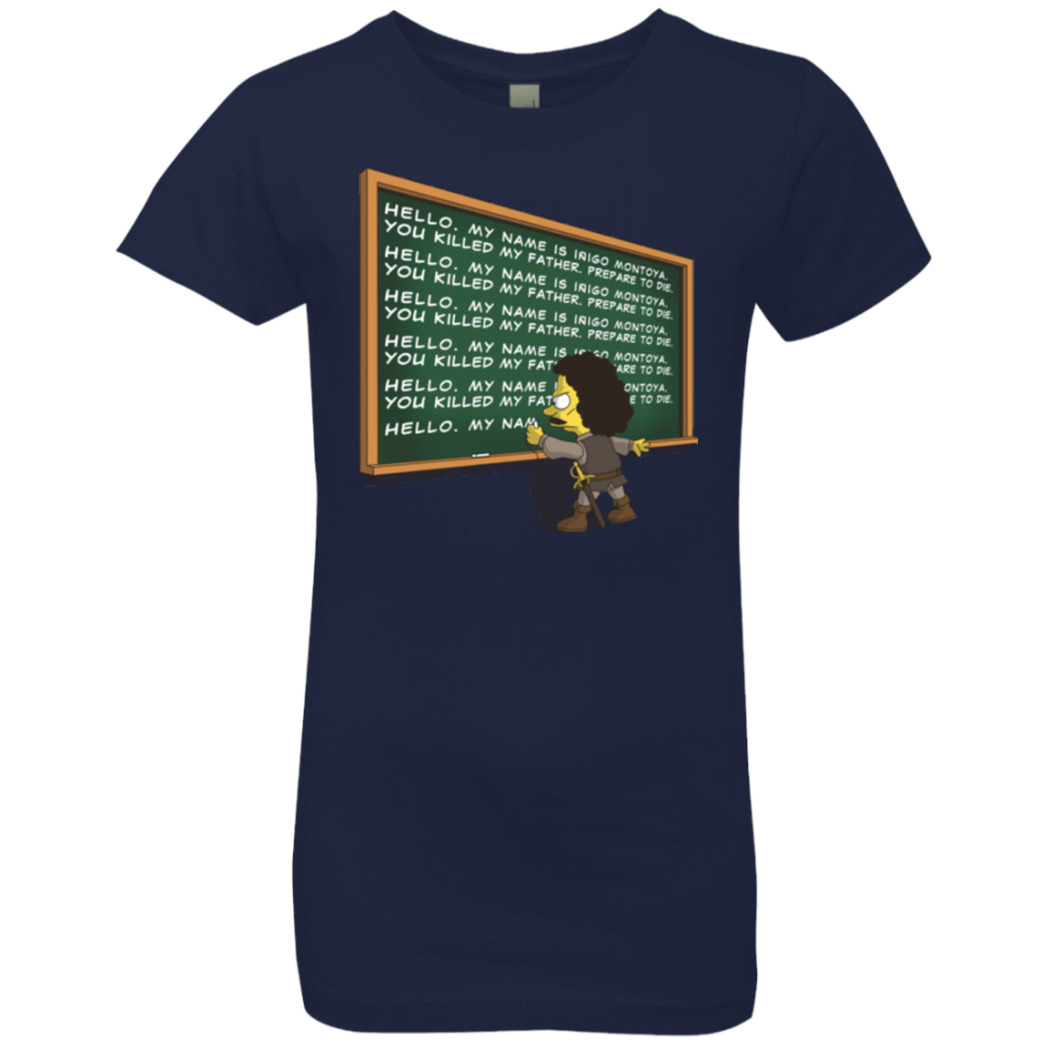 T-Shirts Midnight Navy / YXS Montoya Detention Girls Premium T-Shirt