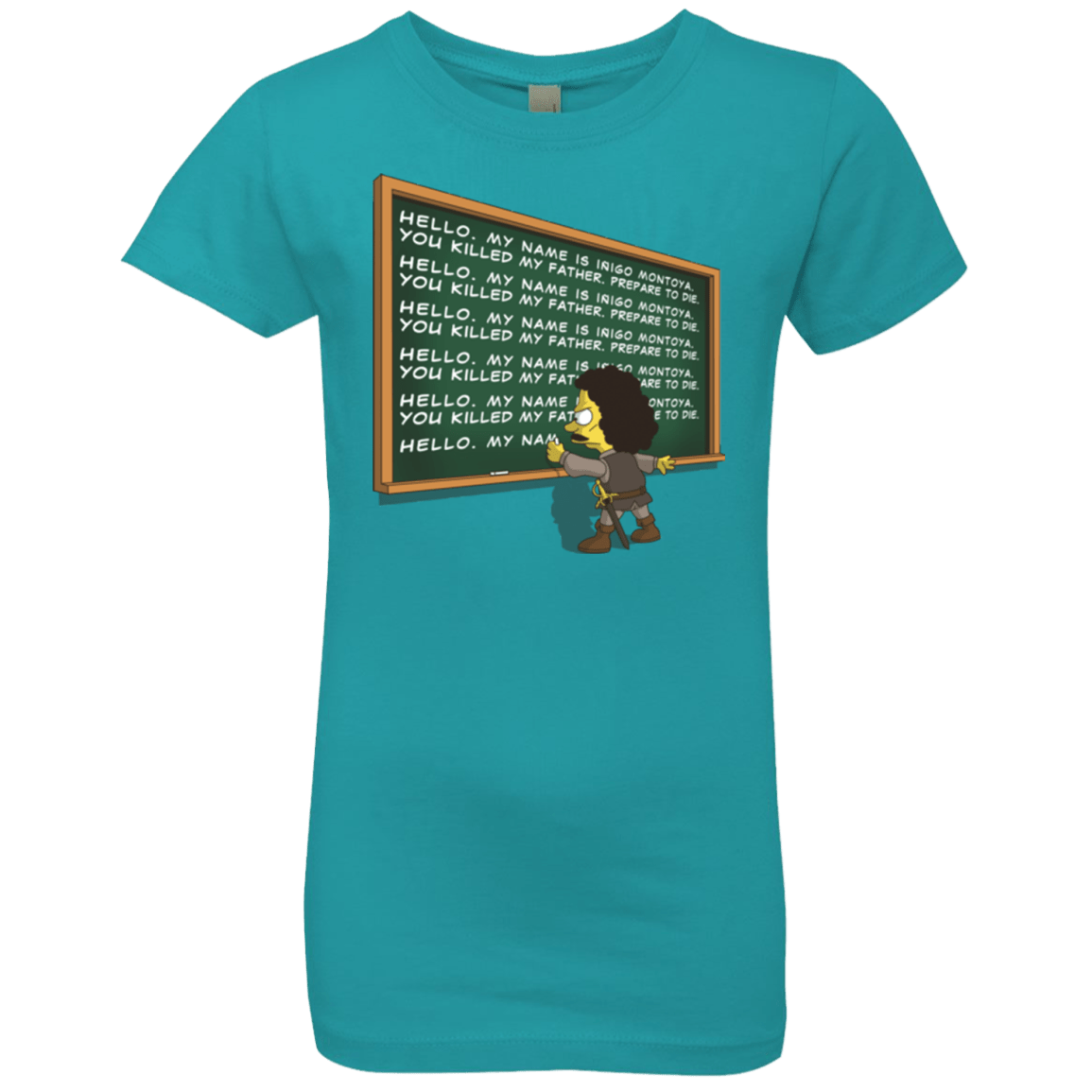 T-Shirts Tahiti Blue / YXS Montoya Detention Girls Premium T-Shirt