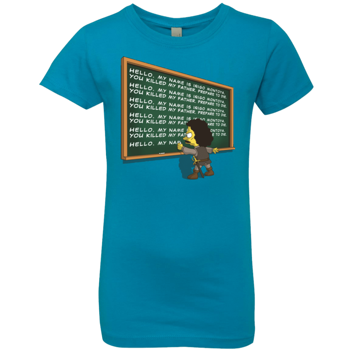 T-Shirts Turquoise / YXS Montoya Detention Girls Premium T-Shirt