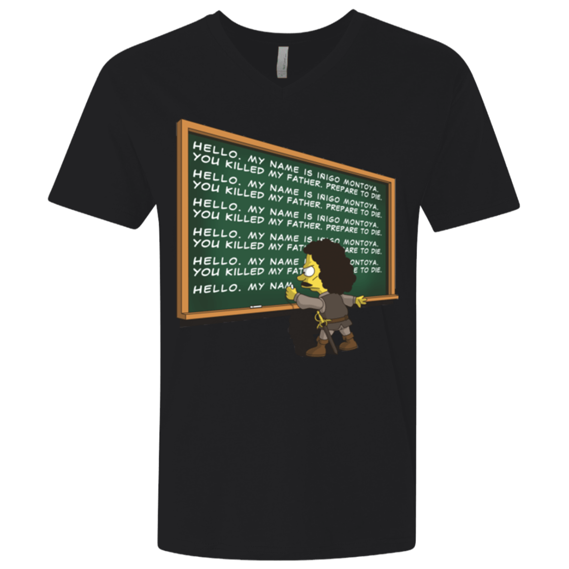 T-Shirts Black / X-Small Montoya Detention Men's Premium V-Neck